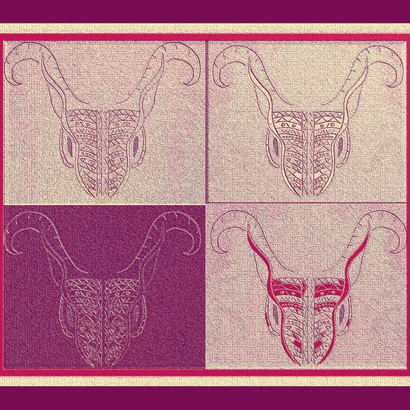 Demon Bunny 2 Art Print - Picture 3 of 15